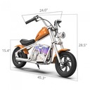 Hyper Gogo Cruiser 12 Plus Elektromotorrad mit Applikation - Orange