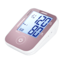 NOVAMA PRIME+ Schulter-Blutdruckmessgerät mit ESH und IHB mit USB-C-Adapter, rosa