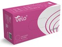 VELO NITRILE Nitrilové chirurgické rukavice bez pudru, ružové, 100 ks, L