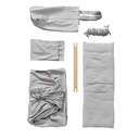 Membantu Premium Detský hojdací vak (hamak) – Šedý