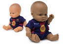 Miniland Realistická bábika FC Barcelona – Chlapček (Latinoameričan), 21 cm