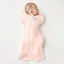 Love To Dream Swaddle UP Lite - Zavinovačka, veľkosť M, light pink,  FÁZA 1, 3-6m, 6-8,5kg
