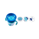 Chicco Naučný pohár 360 od 12m, 200ml, modrý