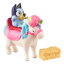 BLUEY Unipony ride set, Jednorožec - set figurek a příslušenství