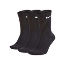 Nike Everyday Cush 3P Športové ponožky, biele, veľ. 38-42, 3páry