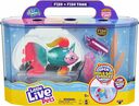 Little Live Pets Lil&#039; Dippers Fish and Tank Fantasea - Plávajúca rybka s akváriom zelená