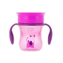 Chicco Educational Cup 360 ab 12m, 200ml, pink