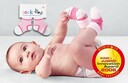 Sock Ons Baby Pink - 0-6m méret