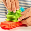 Miniland Pegy Bricks Veterný mlyn Kreatívna stavebnica s pohyblivým mechanizmom (STEM hra)