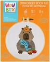 WOW BOX Kreatívna sada Vyšívanie - Kapibara obeduje