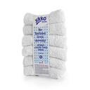 XKKO BIO bavlnené obrúsky Organic, 21x21, biele