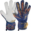 Reusch Attrakt Grip Brankářské rukavice, modro/bílo/oranžovo/zlaté, vel. L 10