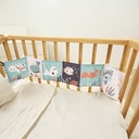 Miniland Kontrastná senzorická knižka – More