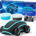 HEY CLAY Blue Cyber Car Modelovací hmota Cyber auto moře