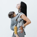 BECO Fly Hybridní ergonomický nosič (Mei Tai) - šedé