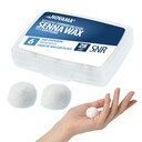 NOVAMA Senna Wax Tvarovateľné voskové zátky do uší na spanie, 6 párov v puzdre