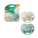 Tommee Tippee CTN AnyTime, Silikonový Dudlík, 6-18m, 2ks