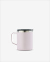 Runbott Mug Edelstahl-Thermobecher mit Isolierung, 400 ml, Pudrige Rosa