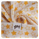 XKKO BMB Wrap 120x120 - Little Stars Orange
