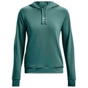 Under Armour Rival Terry Hoodie W Damen Sport-Hoodie, grün, groß. L