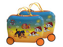 Nickelodeon Kinderfahrkoffer und Rutscher Paw Patrol – Gelb (Klein)