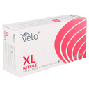 VELO NITRILE BLUE XL Chirurgické nitrilové rukavice bez púdru, modré, 100 ks