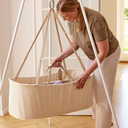 Membantu Závesná hojdacia postieľka (kolíska) – Béžová