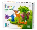 HEY CLAY Waldtiere Modelliermasse Set, Waldtiere