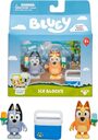 BLUEY Mini készlet a játékhoz - Figurák fagylaltokkal és hűtőszekrénnyel