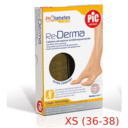 PIC Solution Re-Derma XS, Socken für Diabetiker, Unisex, Größe XS (36-38)