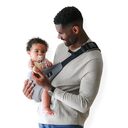 Boba Buddy Sling Ergonomický bedrový nosič na bok (8–20 kg), 100% bavlna, šedý