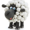 HEY CLAY Tiere Schafe Modelliermasse, Schaf