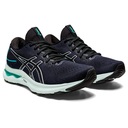 Asics Gel Nimbus 24 W Dámska bežecká obuv,  navy/zelená, veľ. 39