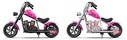 Hyper Gogo Kraftstofftank und Kotflügel für Cruiser-Motorrad – rosa Barbie