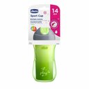 Chicco Termo szivárgásmentes palack szívószállal 14 m-ről, 266 ml, zöld