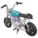 Hyper Gogo Pioneer 12 Plus Kinder-Elektromotorrad mit App und Bluetooth – Blau
