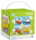 DoDo Puzzle 4in1 - Közlekedési eszközök
