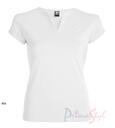 Primastyle Damen Medical T-Shirt mit kurzen Ärmeln BELLA, weiß, groß. XL