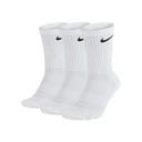 Nike Everyday Cush 3P sportzokni, fehér, nagy 38-42, 3 pár