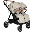 Baby Monsters Kočík pre dvojičky Easy Twin 5 – Stone