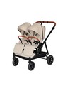 Baby Monsters Kočík pre dvojičky Easy Twin 5 – River Grey