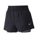 Mizuno 4.5 2v1 Short W Dámske športové nohavice - krátke, veľ. L