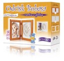 BabyOtisk Sada pro otisk, rámeček s hlínou - bílý
