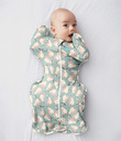 Love To Dream Swaddle UP - Swaddle, Größe M, Olive Pear - 1 PHASE, 3-6 m, 6-8,5 kg