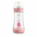 Chicco Perfect 5, Baby-Antikolik-Flasche, 240ml, rosa, 2m +