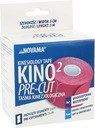 NOVAMA KINO2 VORGESCHNITTEN Kinesiologisches Tape 5cmx5m/mit Segmenten von 25cm, rosa