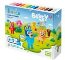 HEJ CLAY Kék modellgyurma készlet, Bluey és barátai