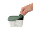 Miniland ECO-friendly Hermetické nádoby na uloženie jídla, 2x400 ml, Žabka
