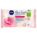 NIVEA Nivea® Rose Touch Micelární čistící pleťové ubrousky, 25 ks