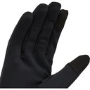 Asics Teplé športové rukavice, čierne, unisex, veľ. S